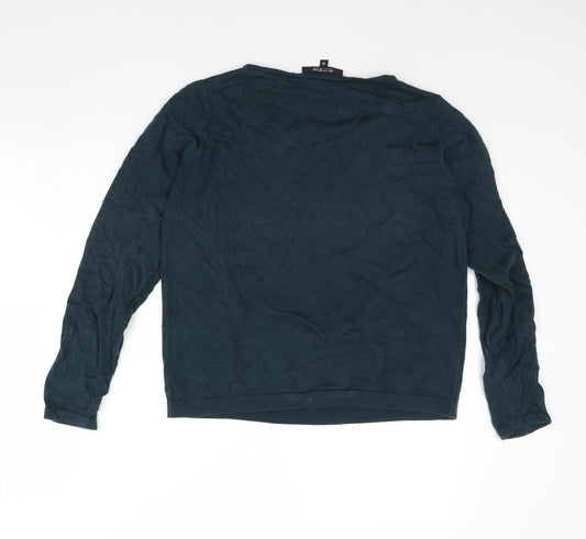 Originals Womens Green Pullover Jumper Size 14