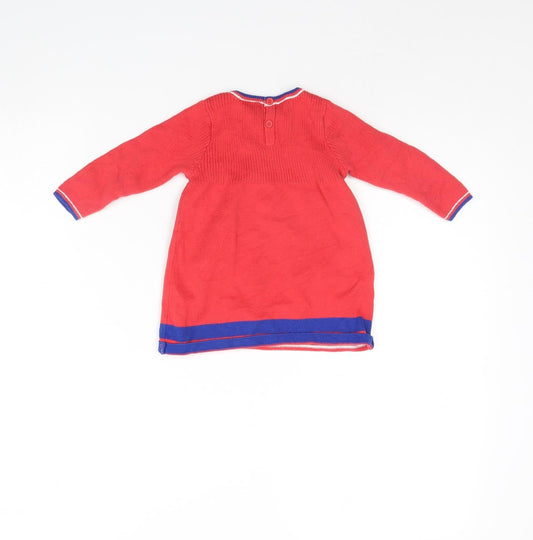 NEXT Girls Red Fit & Flare Size 6-9 Months