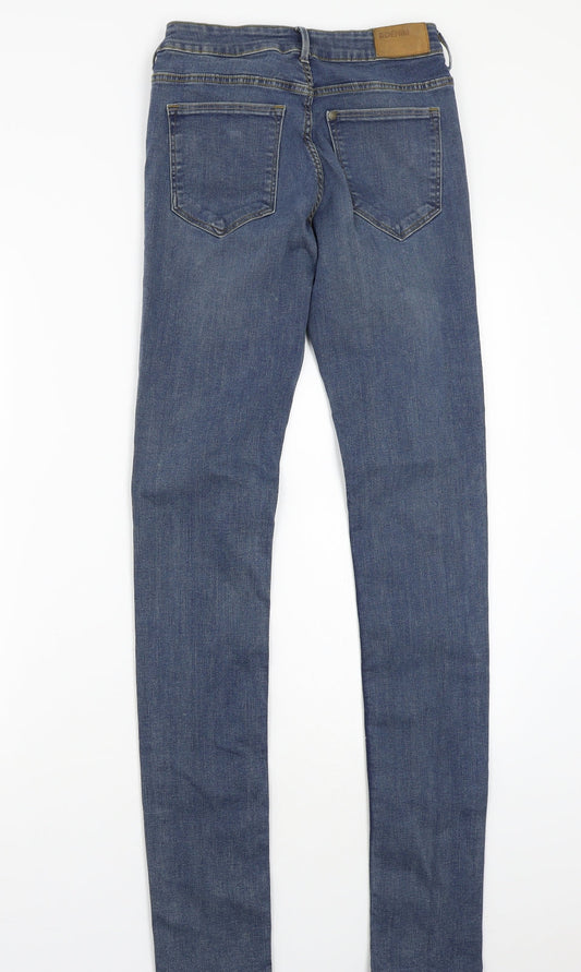 &denim Womens Blue Skinny Jeans Size 28 L34 in