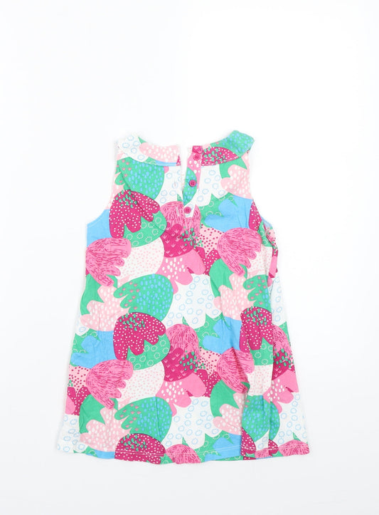 Mini Club Girls Pink Floral Basic T-Shirt Size 4-5 Years