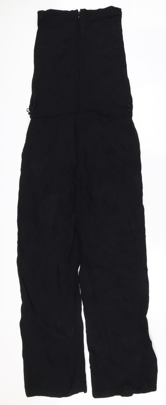 H&M Womens Black Jumpsuit One-Piece Size 6