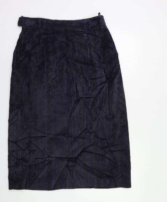 Bogner Womens Blue A-Line Skirt