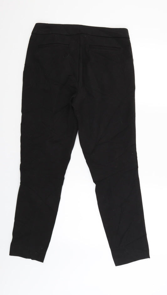 ecru Womens Black Trousers Size 10 L26 in
