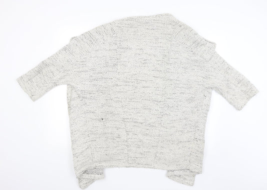 River Island Womens Grey Cardigan Jumper Size 14