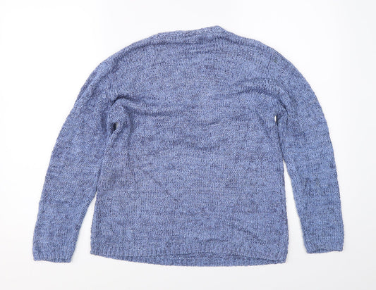 Betty Barclay Womens Blue Pullover Jumper Size M