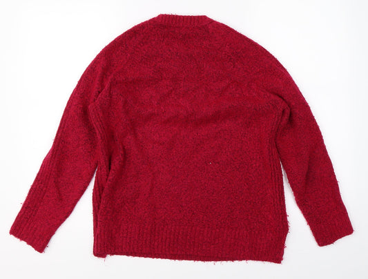 Marks & Spencer Womens Pink Pullover Jumper Size S