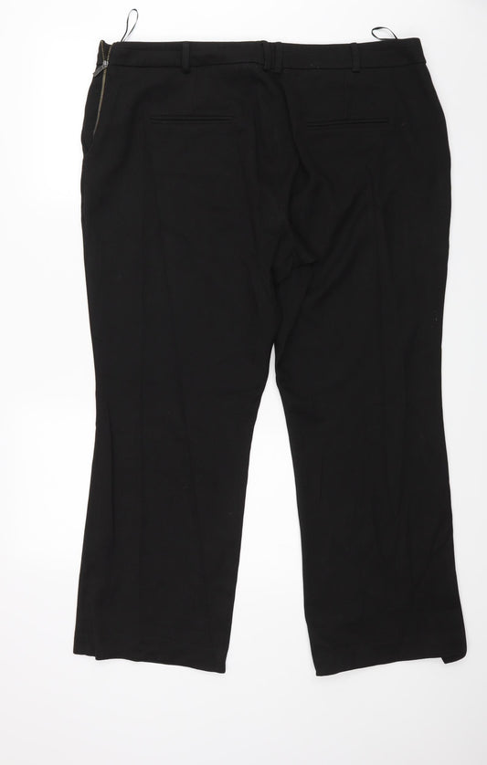 NEXT Womens Brown Dress Pants Trousers Size 20 L27 in