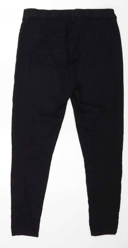 Dorothy Perkins Womens Black Skinny Jeans Size 10 L30 in