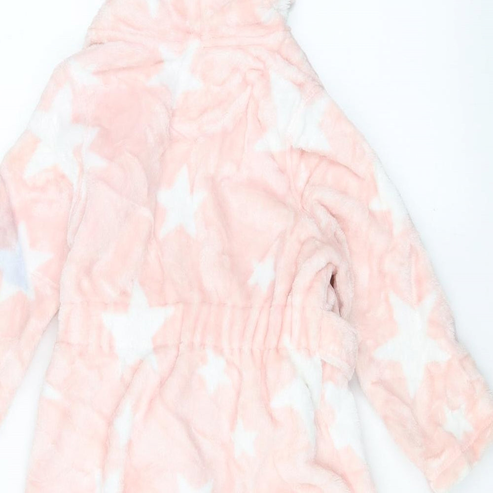 Marks and Spencer Girls Pink Solid Cami Robe Size 3-4 Years