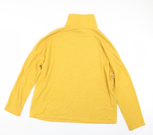 H&M Womens Yellow Pullover Jumper Size L