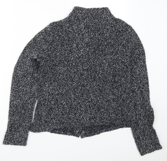 Bianca Womens Grey Knit Cardigan Jumper Size 12