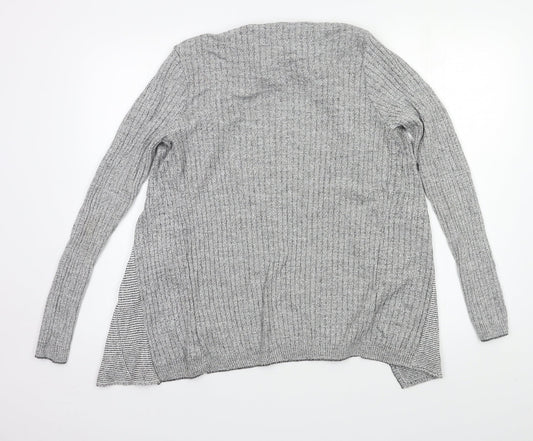 Cedar Wood State Mens Grey Cardigan Jumper Size S