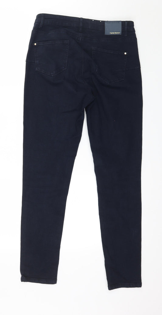 Camaïeu Womens Blue Denim Skinny Jeans Size 30 in L29 in