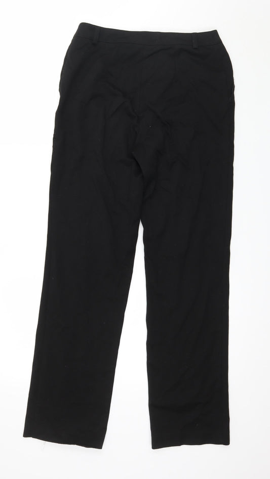 The Collection Womens Black Trousers Size 10 L30 in