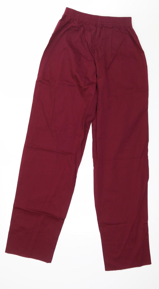 Sun Choice Womens Purple Trousers Size 10 L31 in