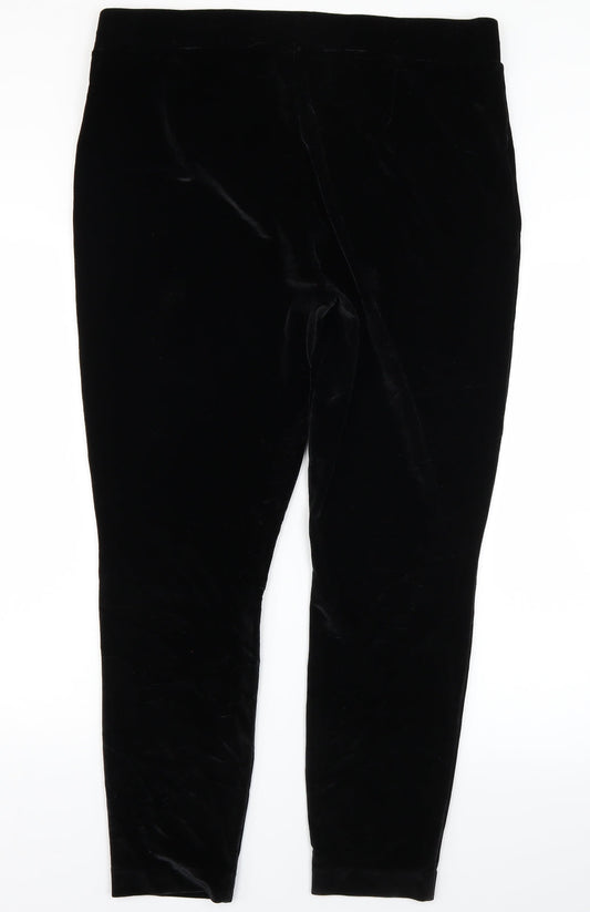 LOFT Womens Black Trousers Size XL L27 in