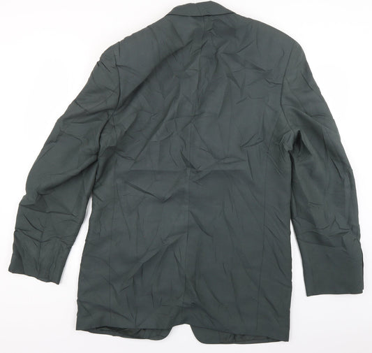 St Michael Mens Green Jacket Blazer Size 40