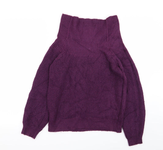 NEXT Womens Purple Pullover Jumper Size S
