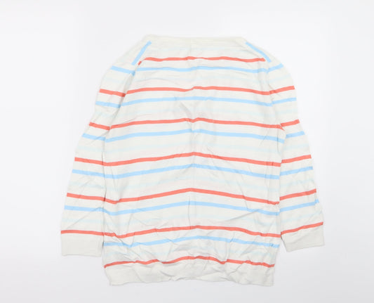 Gap Womens Multicoloured Striped Pullover Jumper Size S