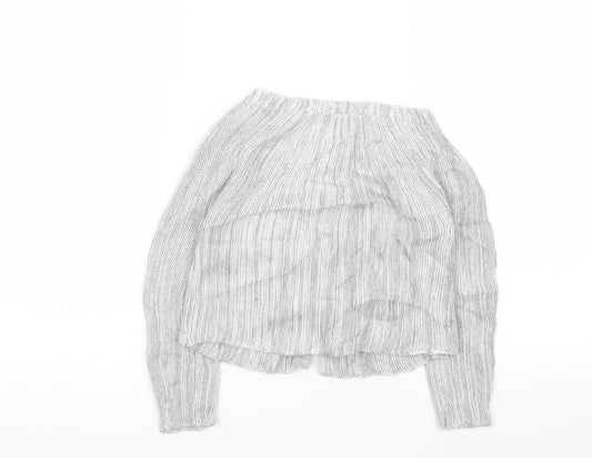 TU Girls Grey Cardigan Jumper Size 2 Years - SIZE 18-24M
