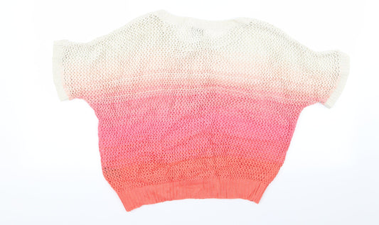 Asda George Womens Multicoloured Pullover Jumper Size 8