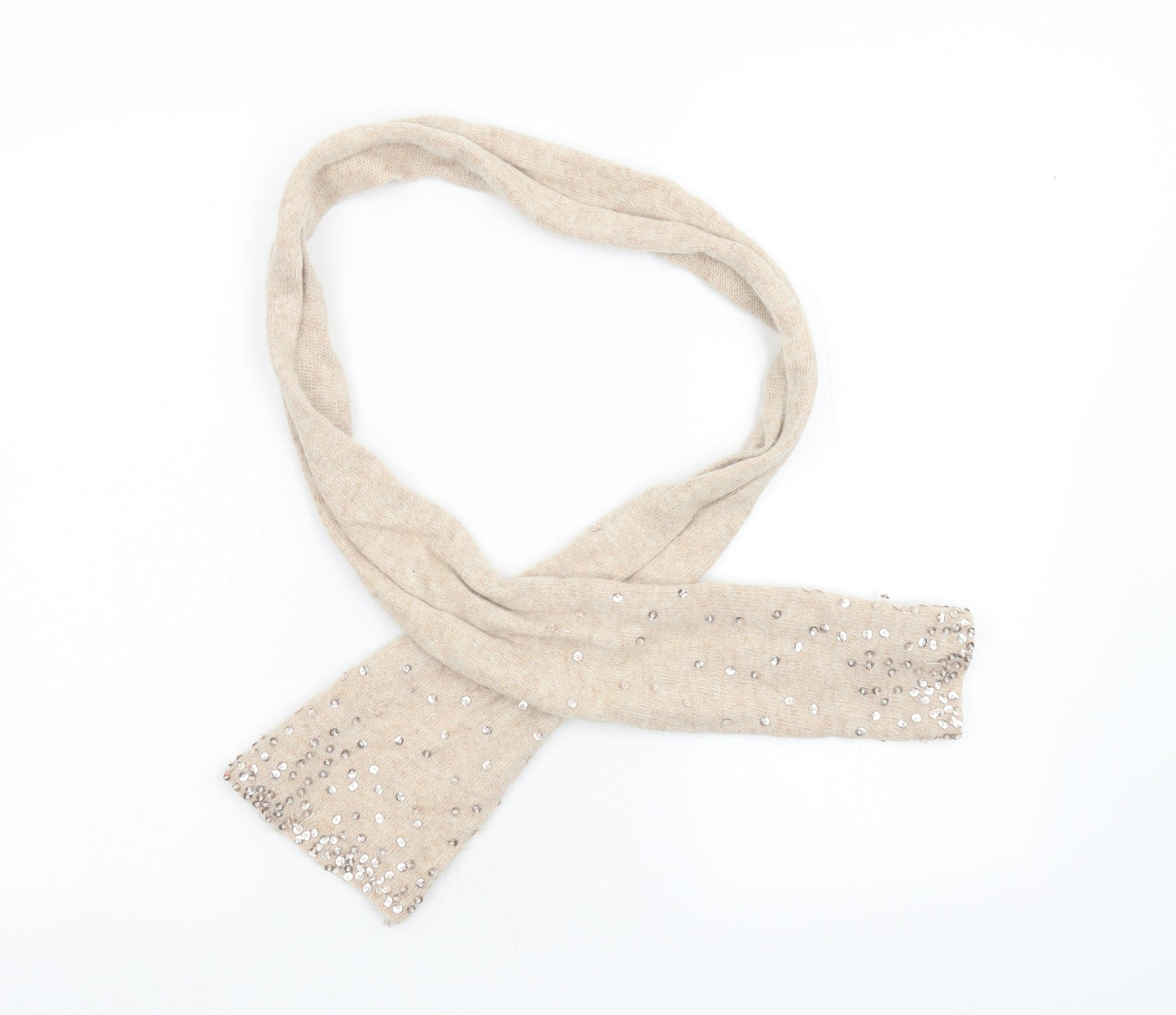 Preworn Womens Beige Scarf