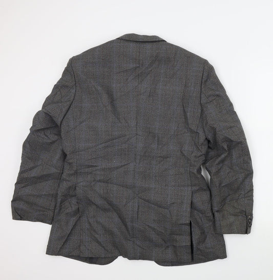 Westbury Mens Grey 3 Piece Blazer Size 40