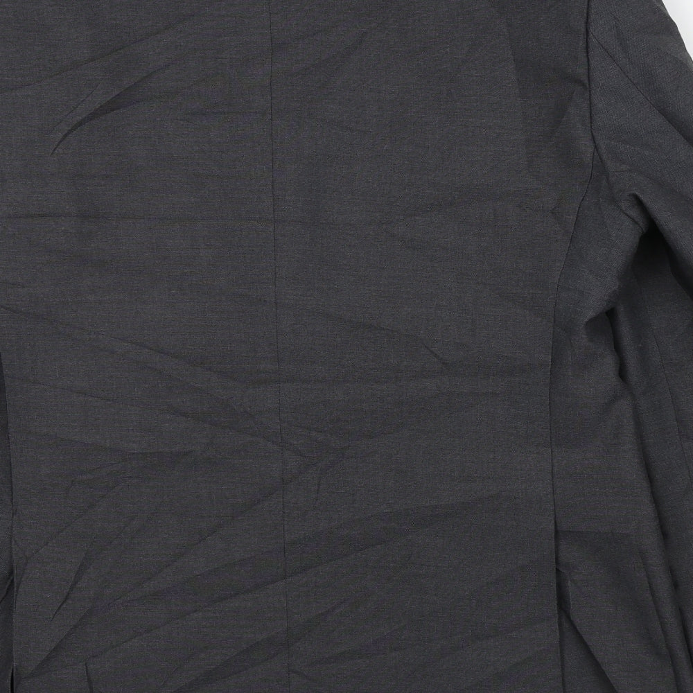 M&S Mens Grey Jacket Suit Jacket Size 40