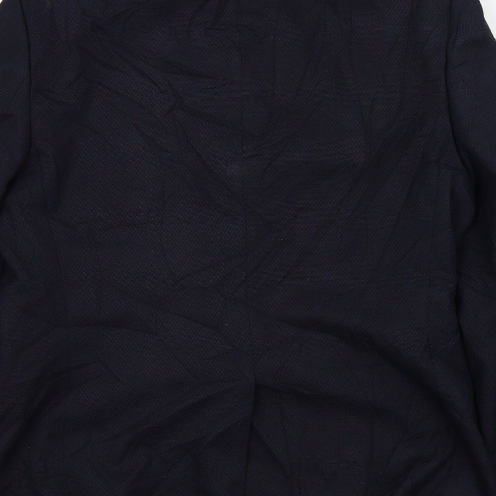 M&S Mens Blue Jacket Suit Jacket Size 38
