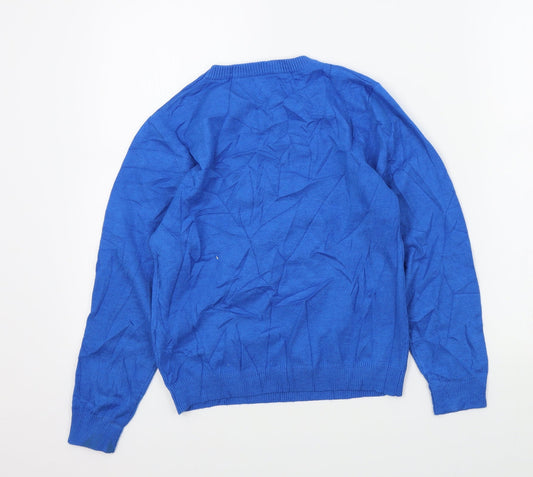 Zaful Womens Blue Pullover Jumper Size M