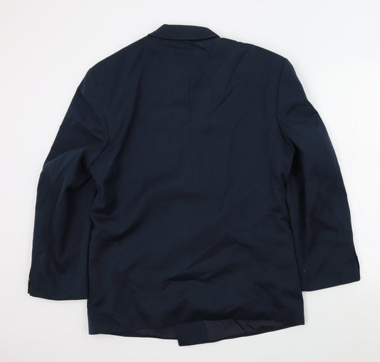 C&A Mens Blue Jacket Suit Jacket Size 44