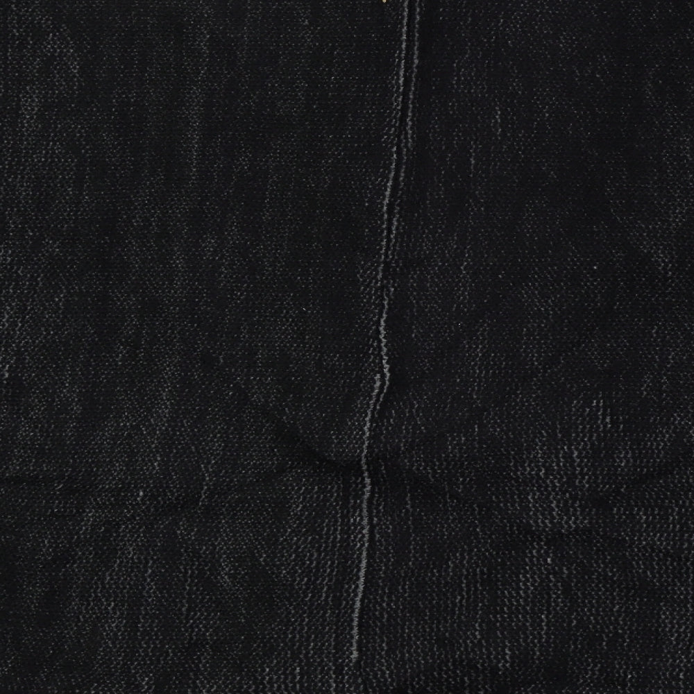 BM Womens Black Jacket Poncho One Size