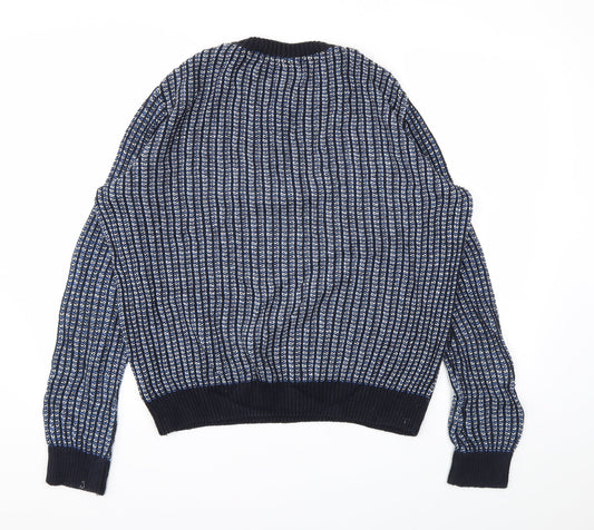 Farrell Womens Blue Pullover Jumper Size M