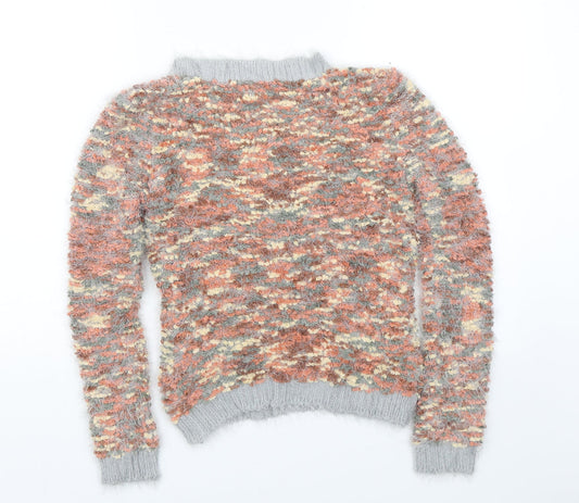 Little lovers Womens Multicoloured Knit Pullover Jumper Size S