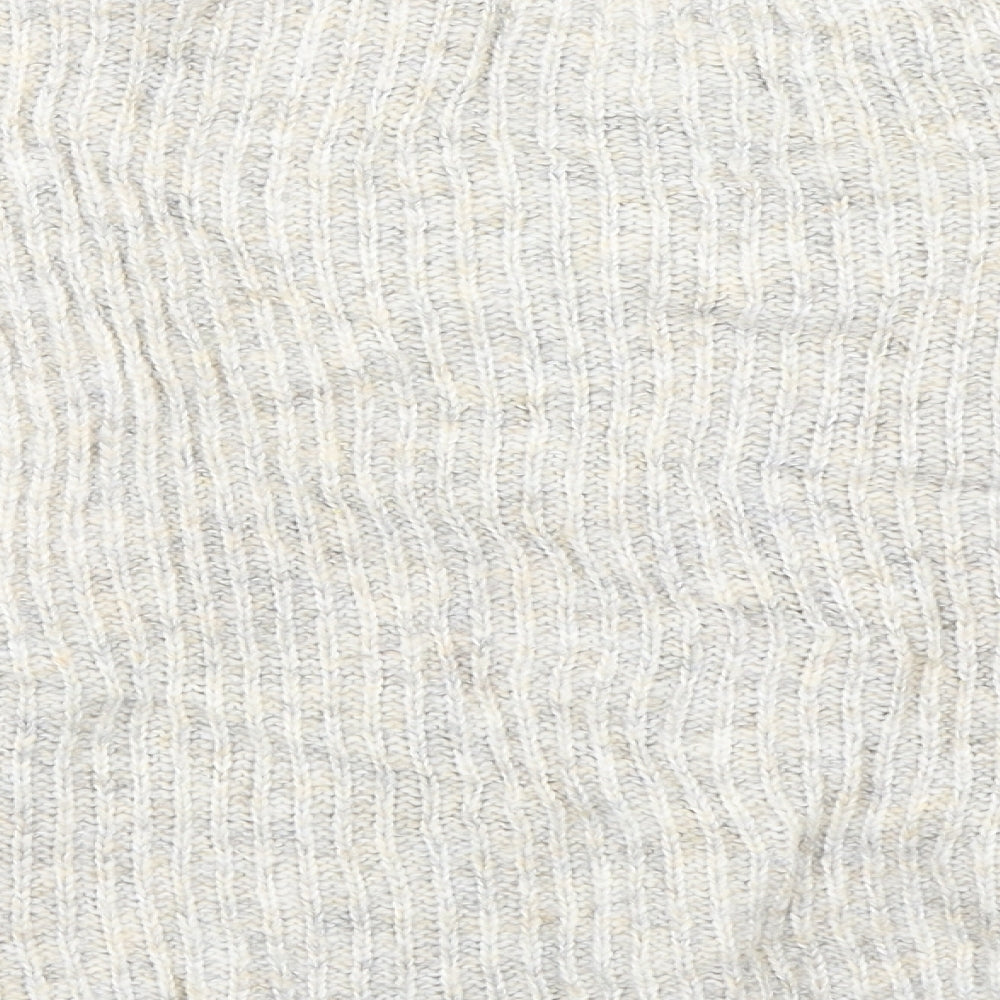 Topshop Womens Beige Knit Pullover Jumper Size S