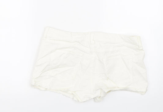 Gap Womens White Denim Mom Shorts Size 30 - Summer