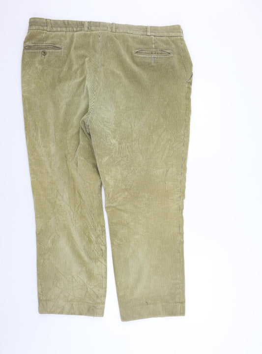GURTEEN Womens Beige Trousers Size 44 in L28 in