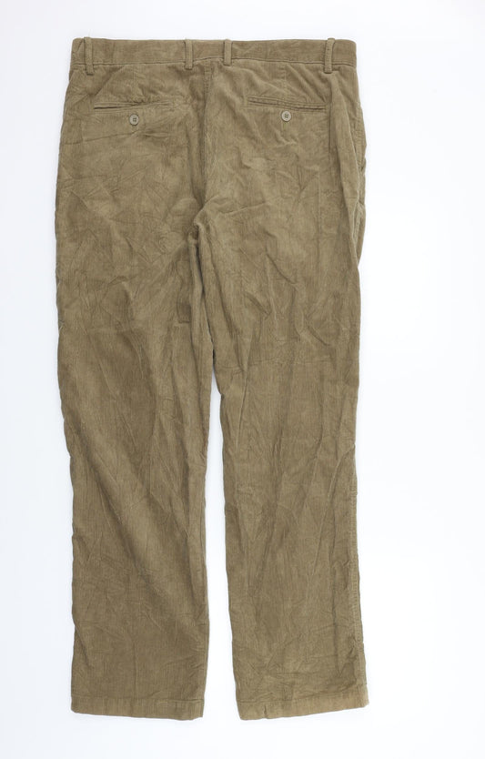 STONE BAY Womens Beige Trousers Size 36 in L31 in