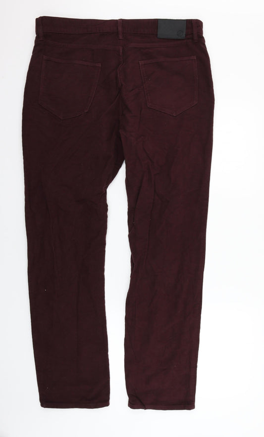 Marks and Spencer Womens Pink Trousers Size 36 in L31 in