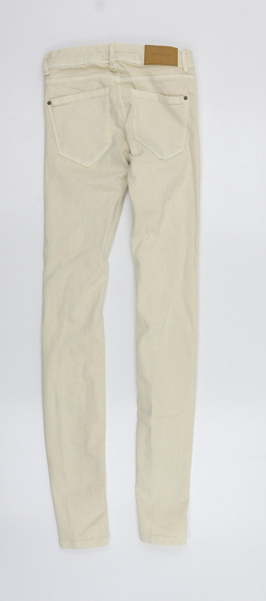 Zara Womens Beige Trousers Size 6 L30 in