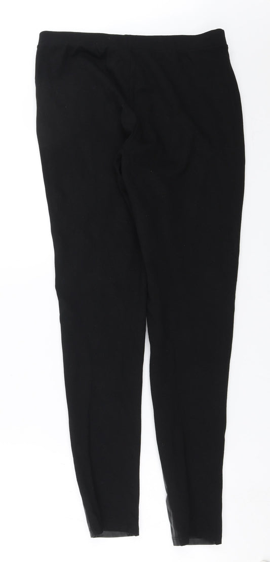 ESMARA Womens Black Carrot Leggings Size 12 L28 in