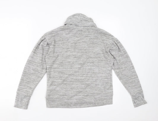 Matalan Girls Grey Pullover Jumper Size 10-11 Years