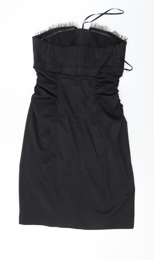 Xscape Womens Black A-Line Size 14