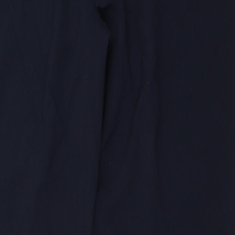 Marks and Spencer Womens Blue Trousers Size 14 L32 in