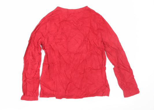 Gap Boys Red Basic T-Shirt Size 8-9 Years
