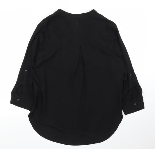 Dorothy Perkins Womens Black Bodysuit One-Piece Size 10
