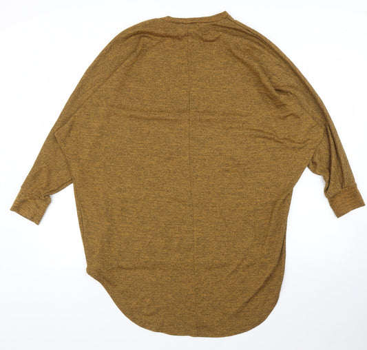 New Look Womens Brown Basic Blouse Size S