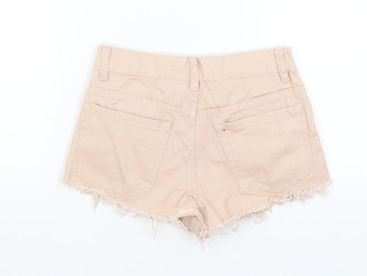 FOREVER 21 Womens Pink Hot Pants Shorts Size 4
