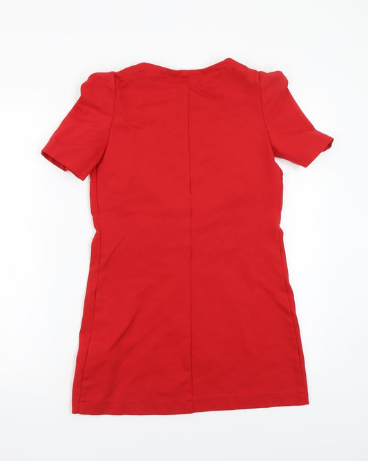 Sinequanone Womens Red A-Line Size XS