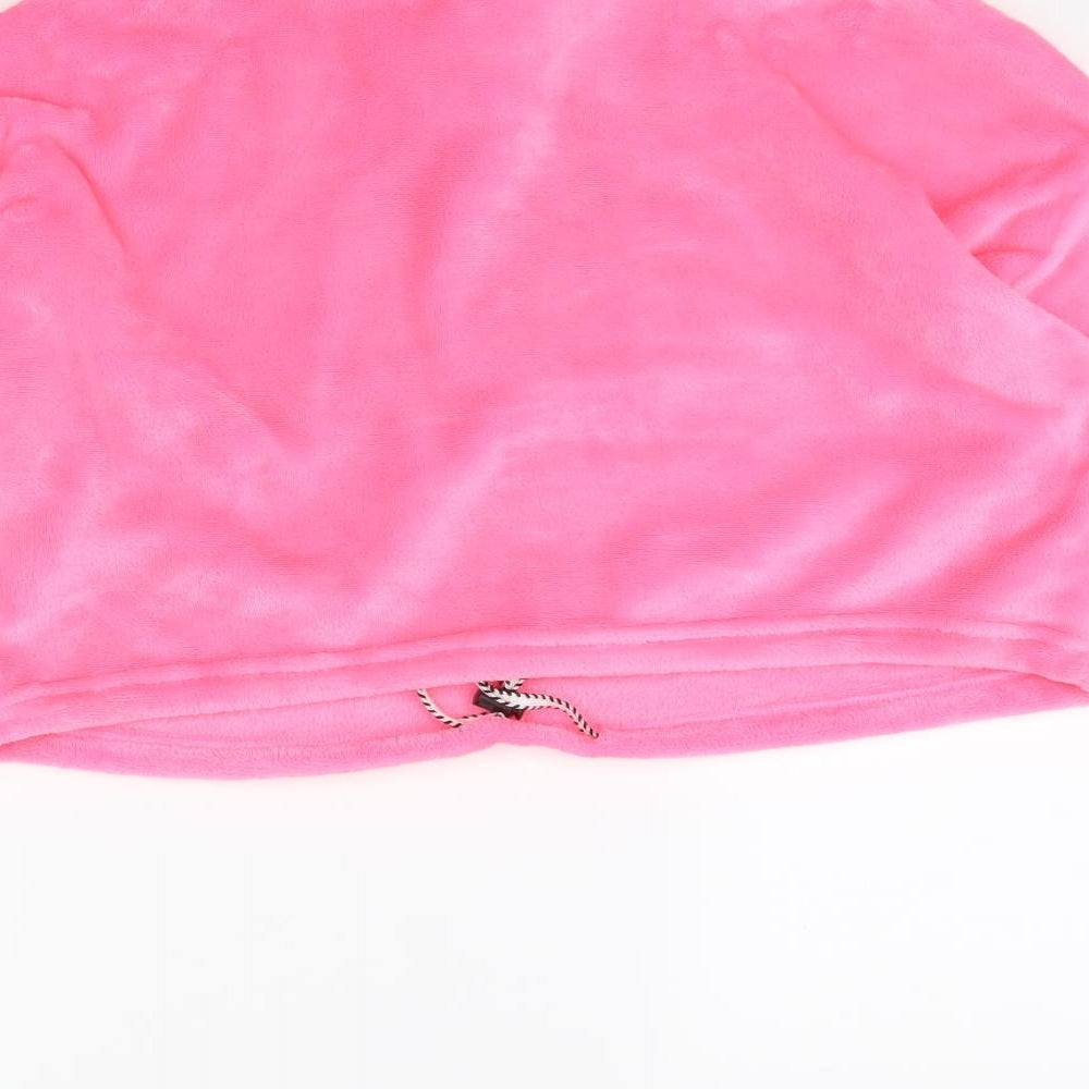 Fashion Nova Womens Pink Henley Jumper Size M